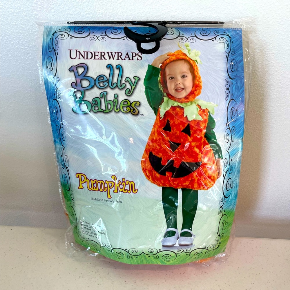 Pumpkin Halloween Costume 12-18 months